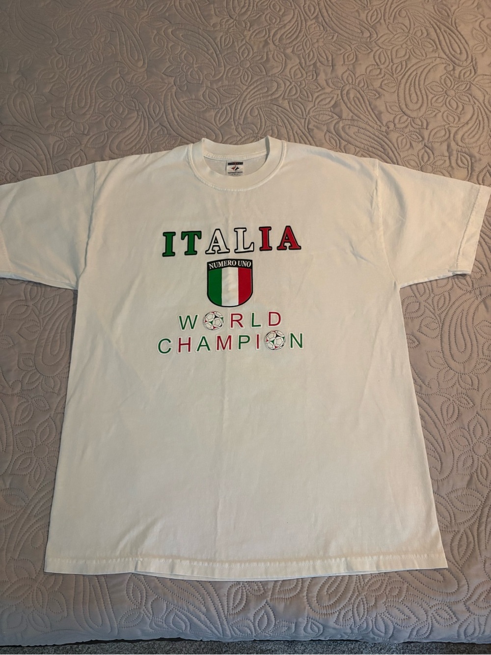 Italia Numero Uno World Champion TShirt